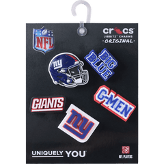 Crocs - NFL New York Giants 5 Pack Jibbitz Shoe Charm