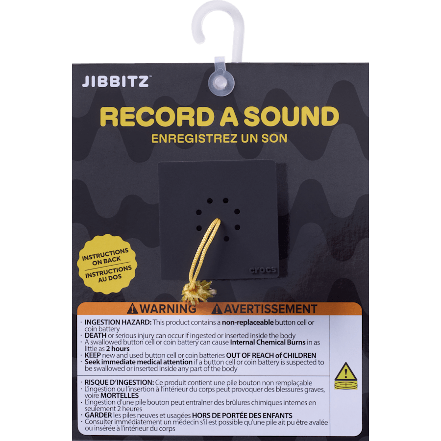 Crocs - RecordYourOwnSoundGraduation Jibbitz™ charms