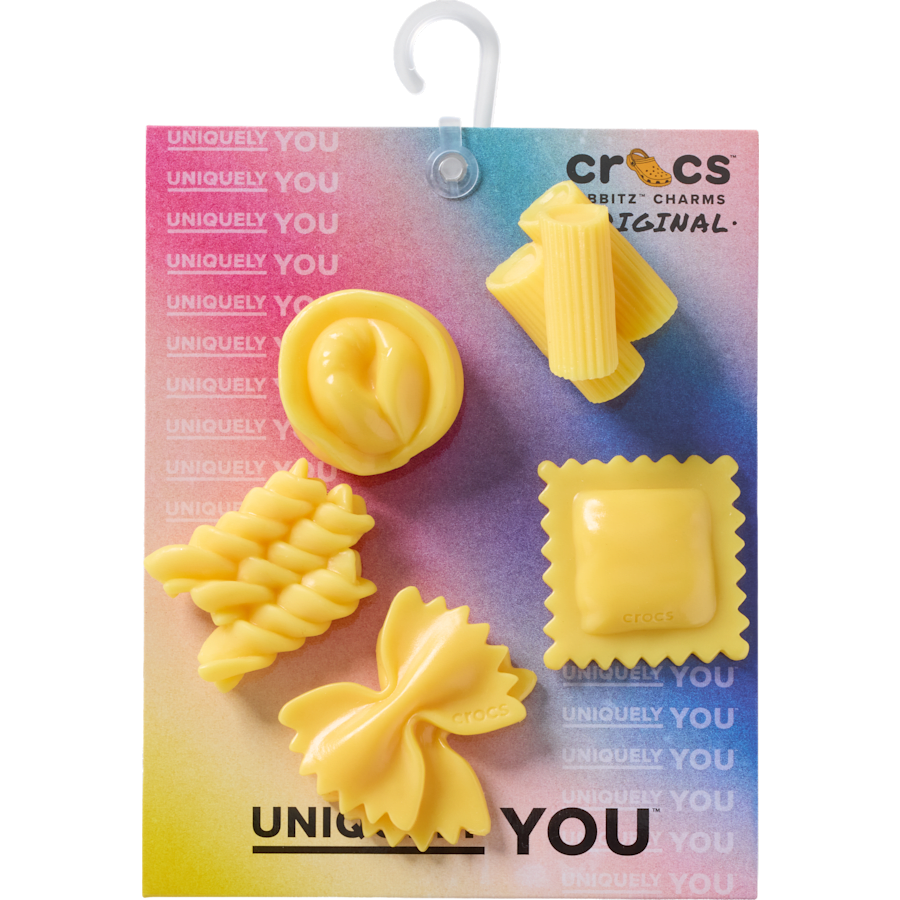 Crocs - Realistic Pasta 5 Pack Jibbitz™ charms