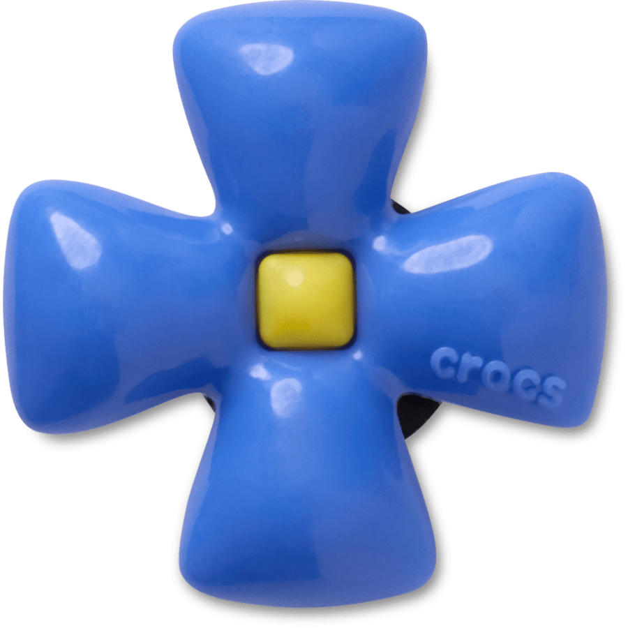 Crocs - Puffy Blue Flower Jibbitz™ charms