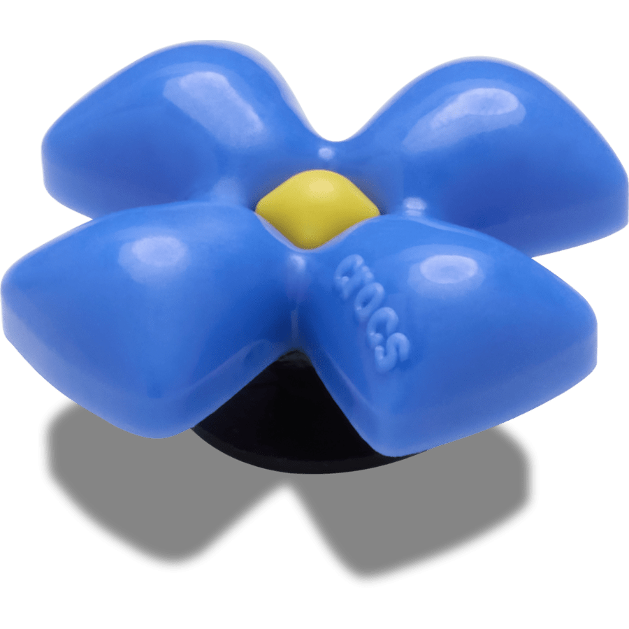 Crocs - Puffy Blue Flower Jibbitz™ charms