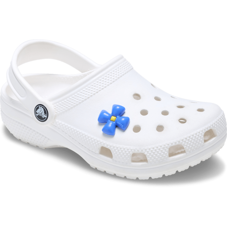 Crocs - Puffy Blue Flower Jibbitz™ charms