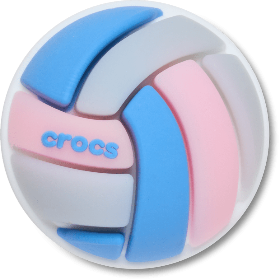 Crocs - 3D Pastel Volleyball Jibbitz™ charms