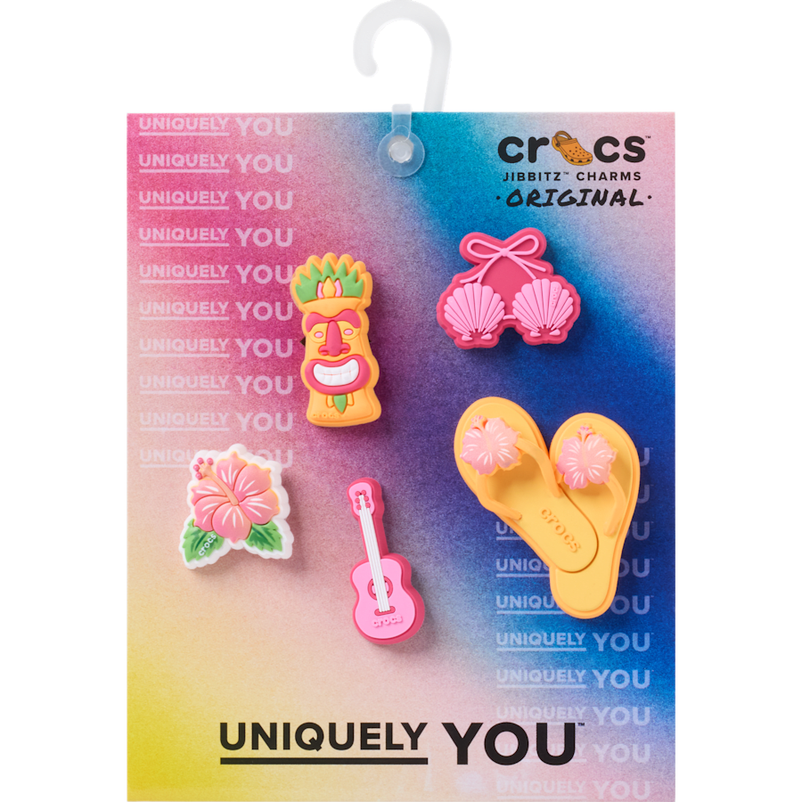 Crocs - Tiki Vacation 5 Pack Jibbitz™ charms