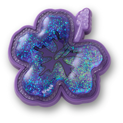 Crocs - Squish Purple Hibiscus Jibbitz™ charms