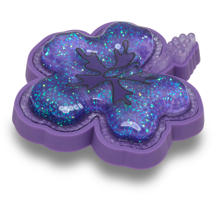Crocs - Squish Purple Hibiscus Jibbitz™ charms
