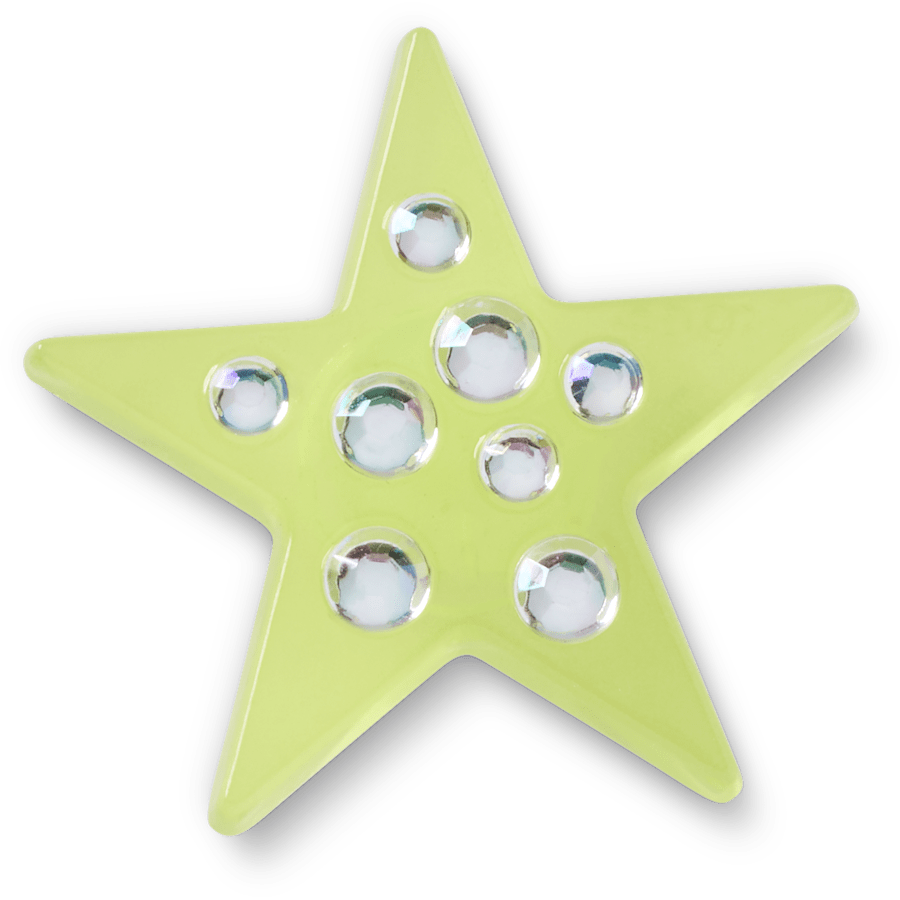 Crocs - Green Gem Star Jibbitz™ charms