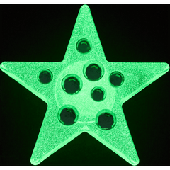 Crocs - Green Gem Star Jibbitz™ charms