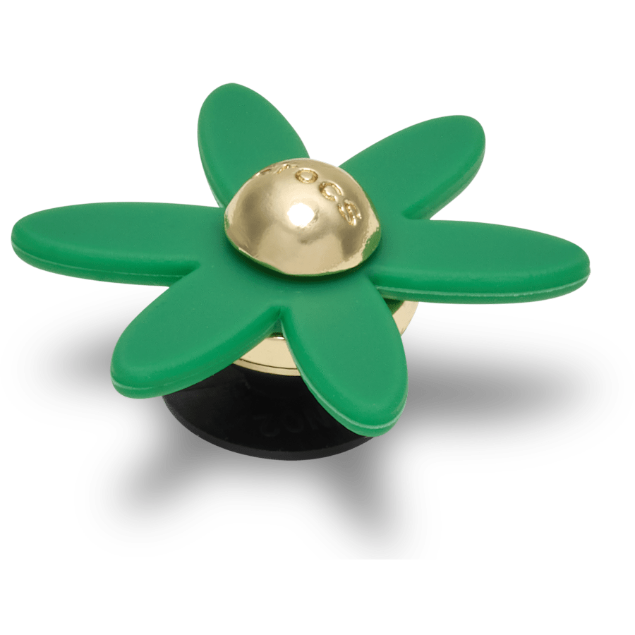 Crocs - Retro Green Spinner Flower Jibbitz™ charms