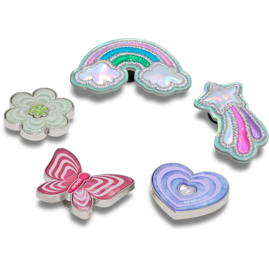 Crocs - Funky Girly Icons 5 Pack Jibbitz™ charms