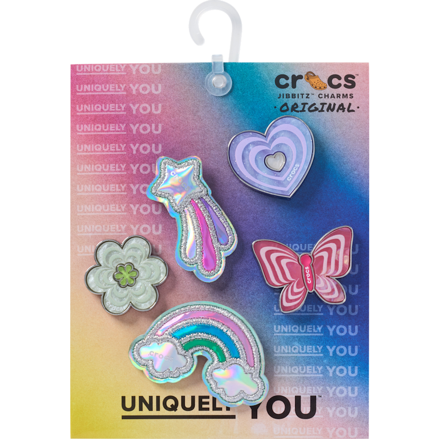 Crocs - Funky Girly Icons 5 Pack Jibbitz™ charms