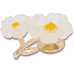Crocs - White Floral Blossom Jibbitz™ charms
