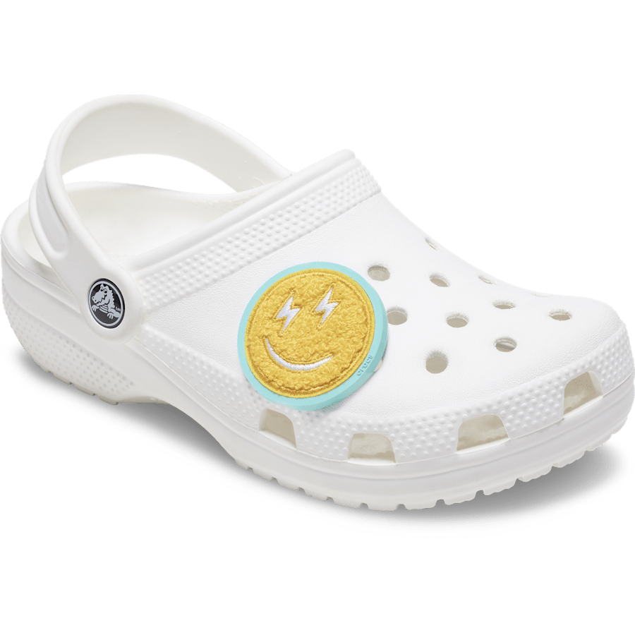 Crocs - Mega Chenille Happy Face Jibbitz™ charms