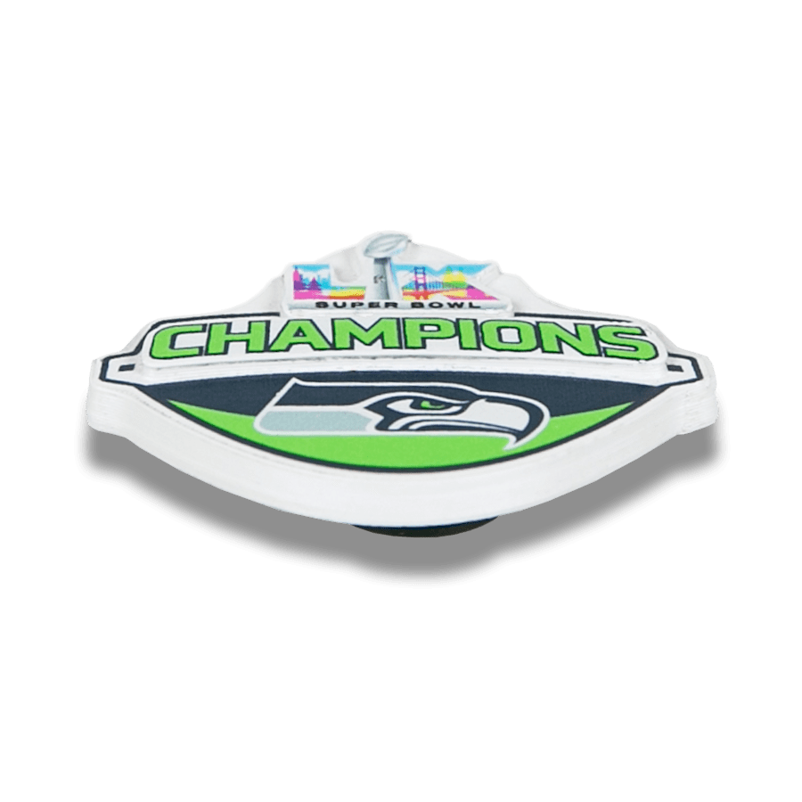 Crocs - NFL Super Bowl LX Champion Seattle Seahawks Jibbitz Shoe Charm