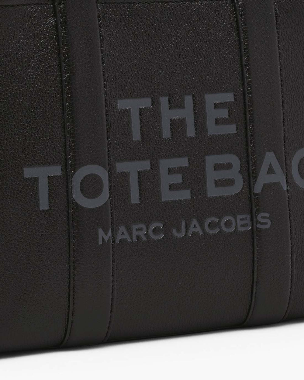 Marc Jacobs The Leather Medium Tote Bag Black
