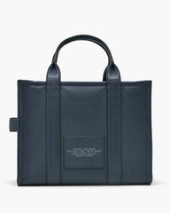 Marc Jacobs The Leather Medium Tote Bag Blue Sea