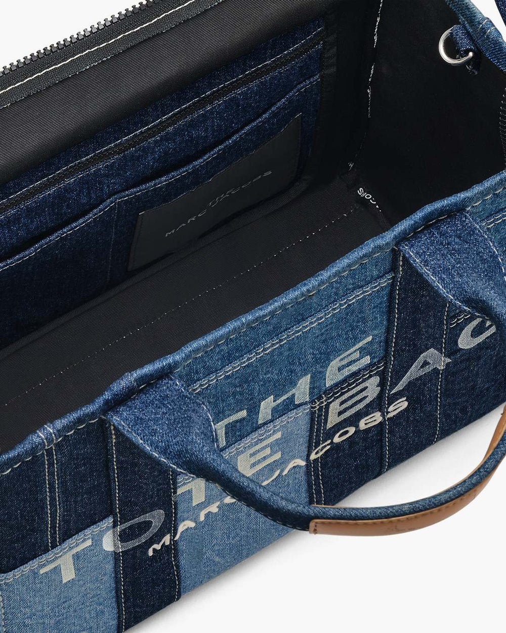 Marc Jacobs The Denim Medium Tote Bag Blue Denim