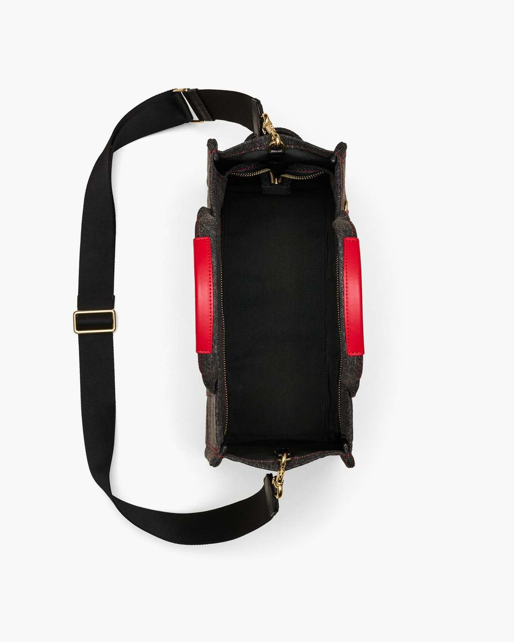 Marc Jacobs The Year Of The Horse Canvas Medium Tote Bag Black Multi