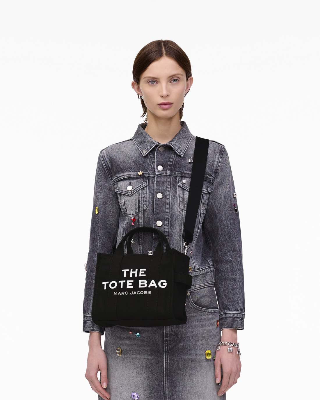 Marc Jacobs The Canvas Small Tote Bag Black