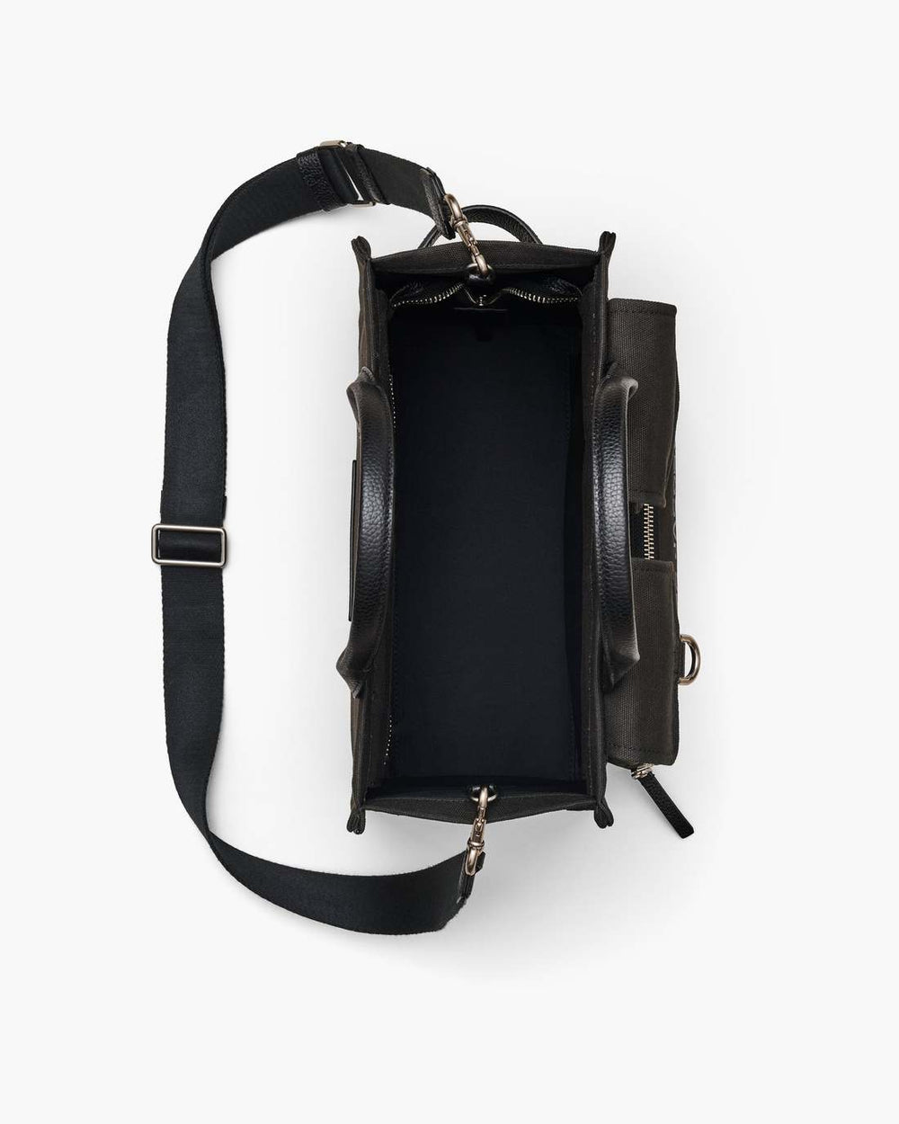 Marc Jacobs The Cargo Canvas Medium Tote Bag Black