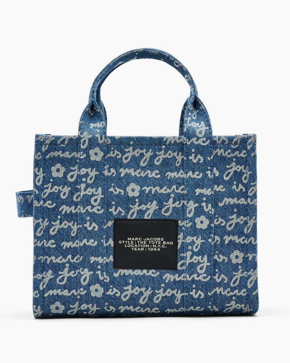 Marc Jacobs The Joy Denim Small Tote Bag Indigo Multi