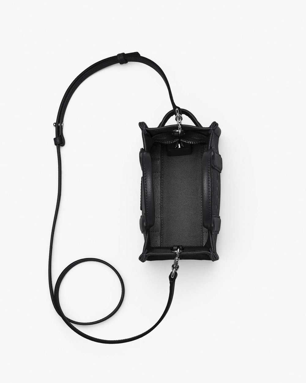 Marc Jacobs The Leather Crossbody Tote Bag Black