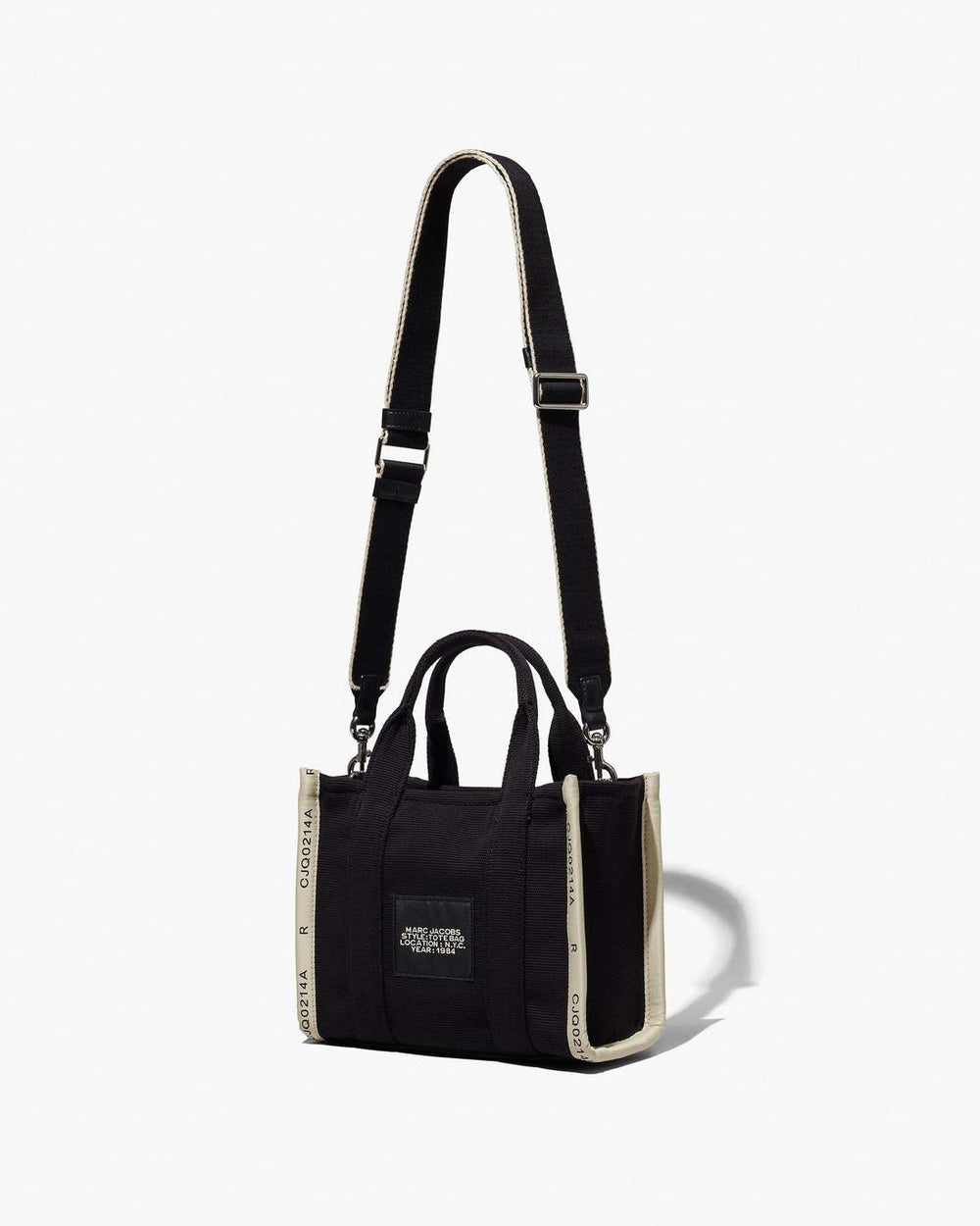 Marc Jacobs The Jacquard Small Tote Bag Black