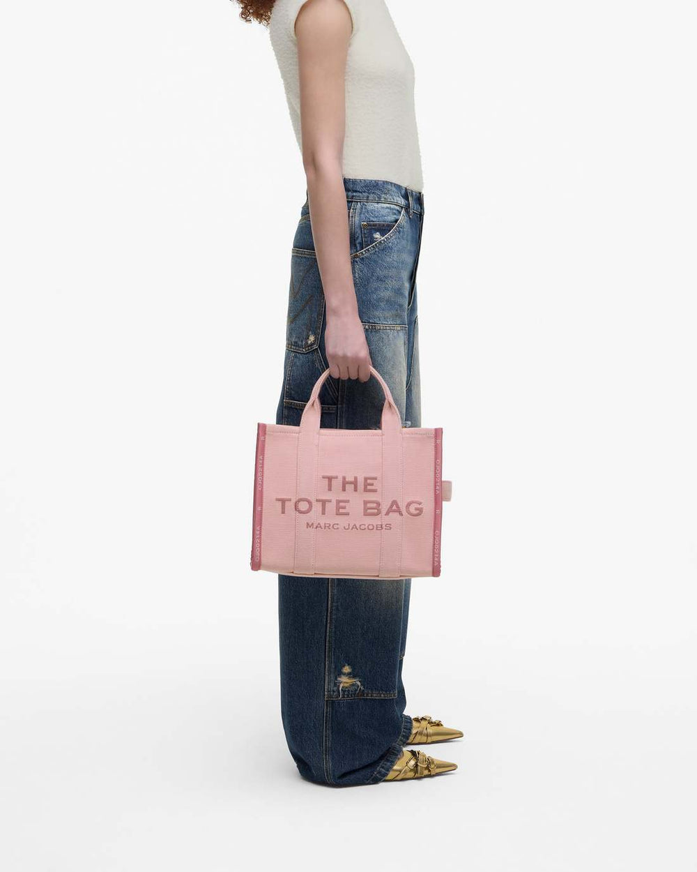 Marc Jacobs The Jacquard Medium Tote Bag Rose