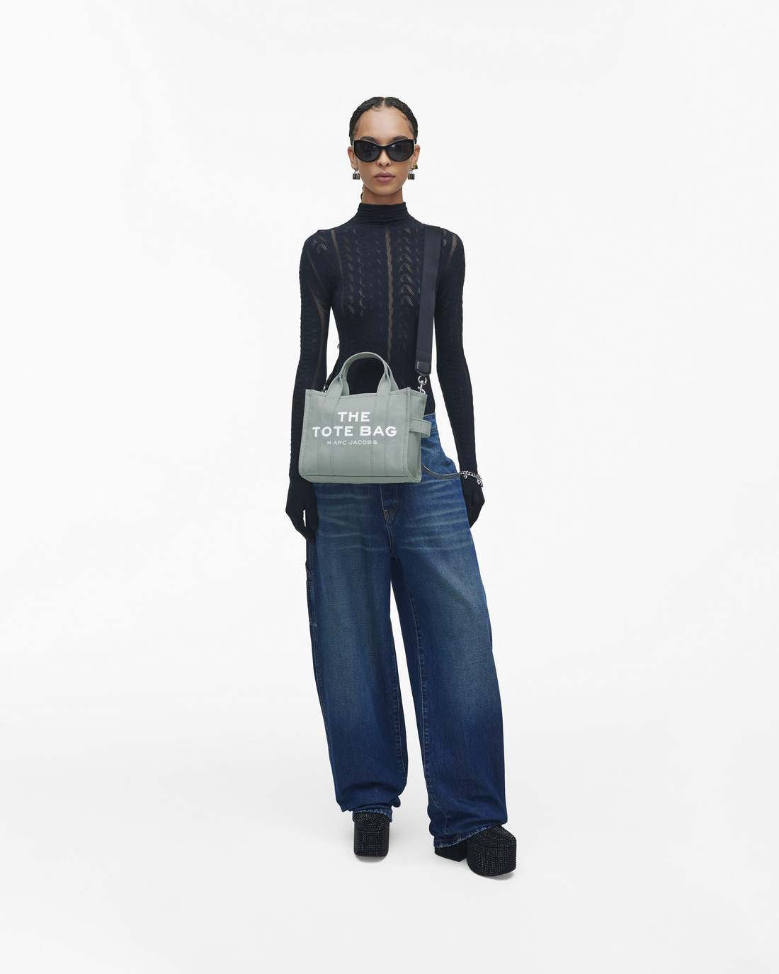 Marc Jacobs The Canvas Small Tote Bag Wolf Grey