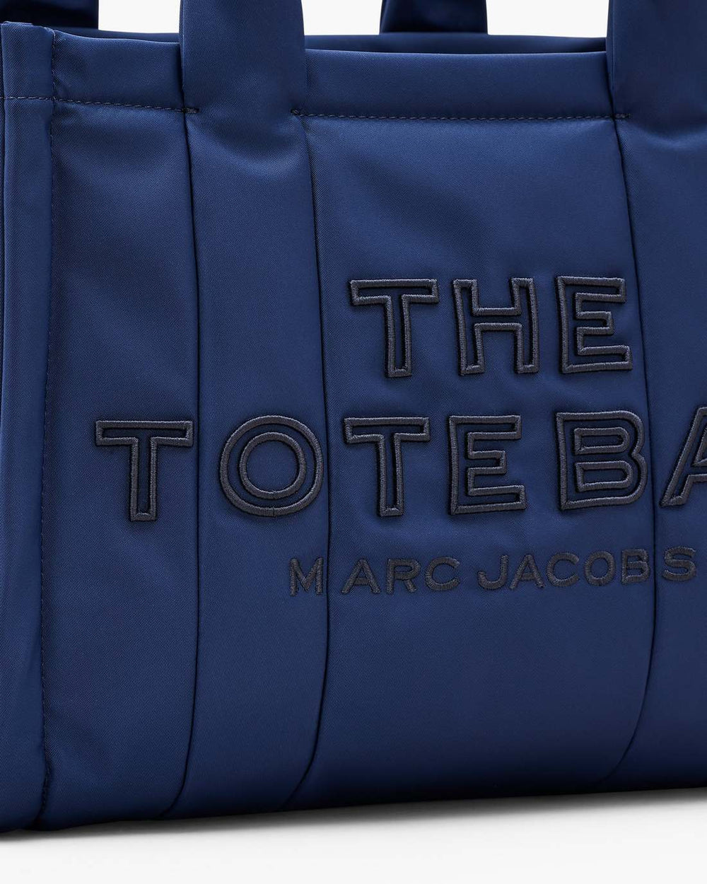 Marc Jacobs The Puffy Nylon Medium Tote Bag Blue Sea