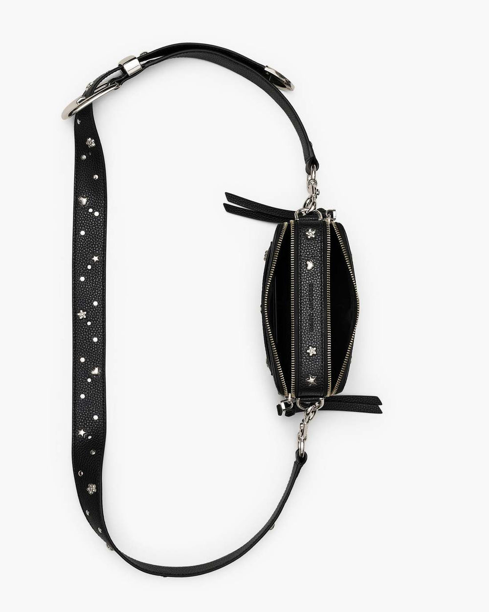 Marc Jacobs The Mini Icon Stud Snapshot Black Multi