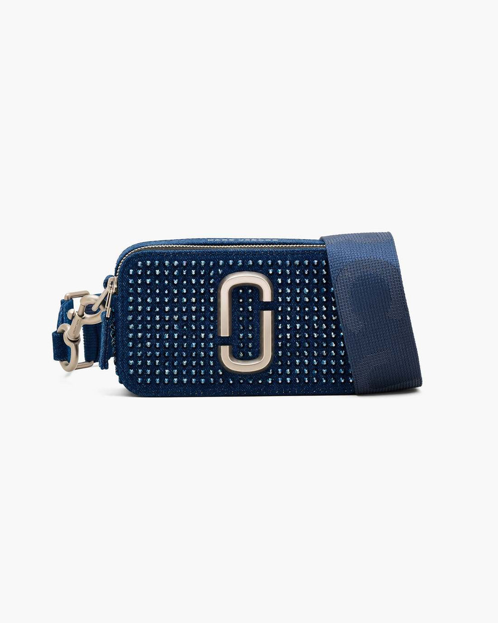 Marc Jacobs The Crystal Denim Snapshot Dark Wash Crystal