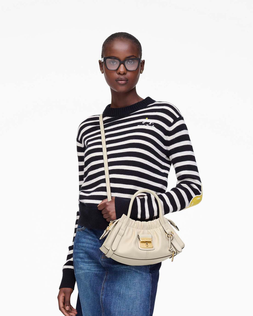 Marc Jacobs The Cristina Small Satchel Ivory