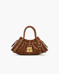 Marc Jacobs The Suede Cristina Small Satchel Copper
