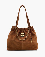 Marc Jacobs The Suede Cristina Tote Copper