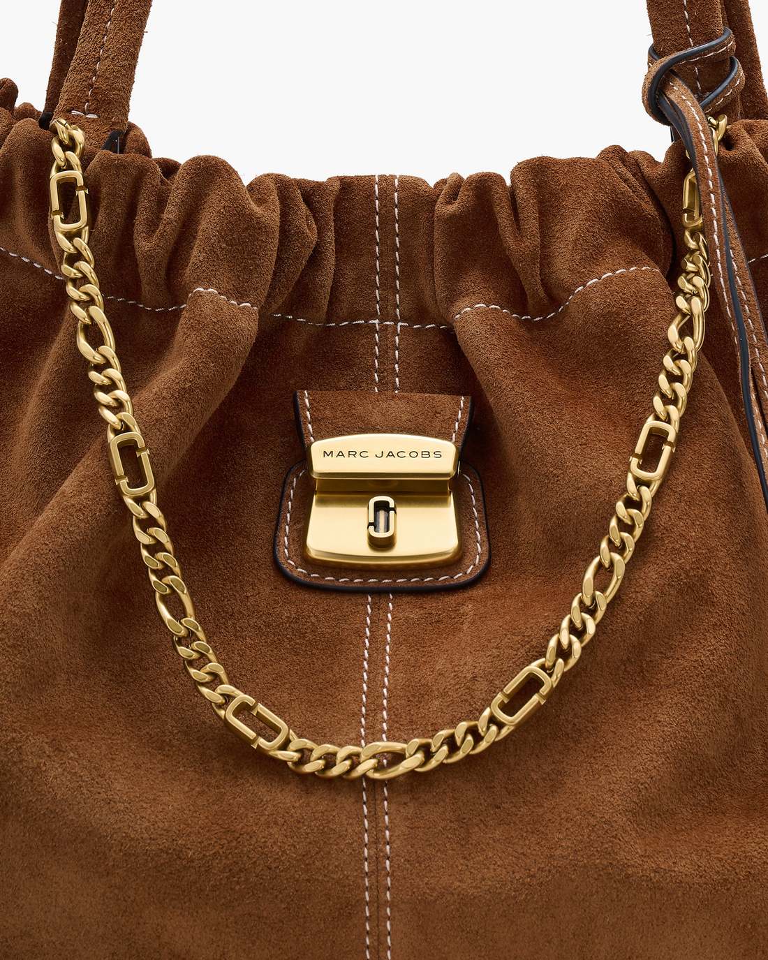 Marc Jacobs The Suede Cristina Tote Copper
