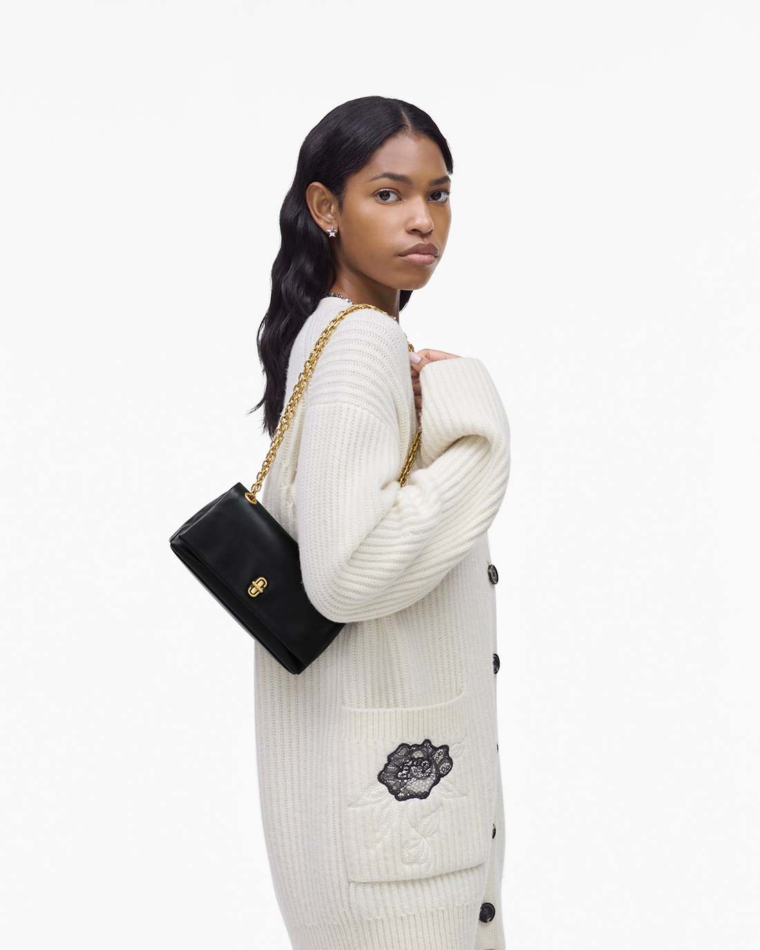 Marc Jacobs The Dual Chain Mini Bag Black