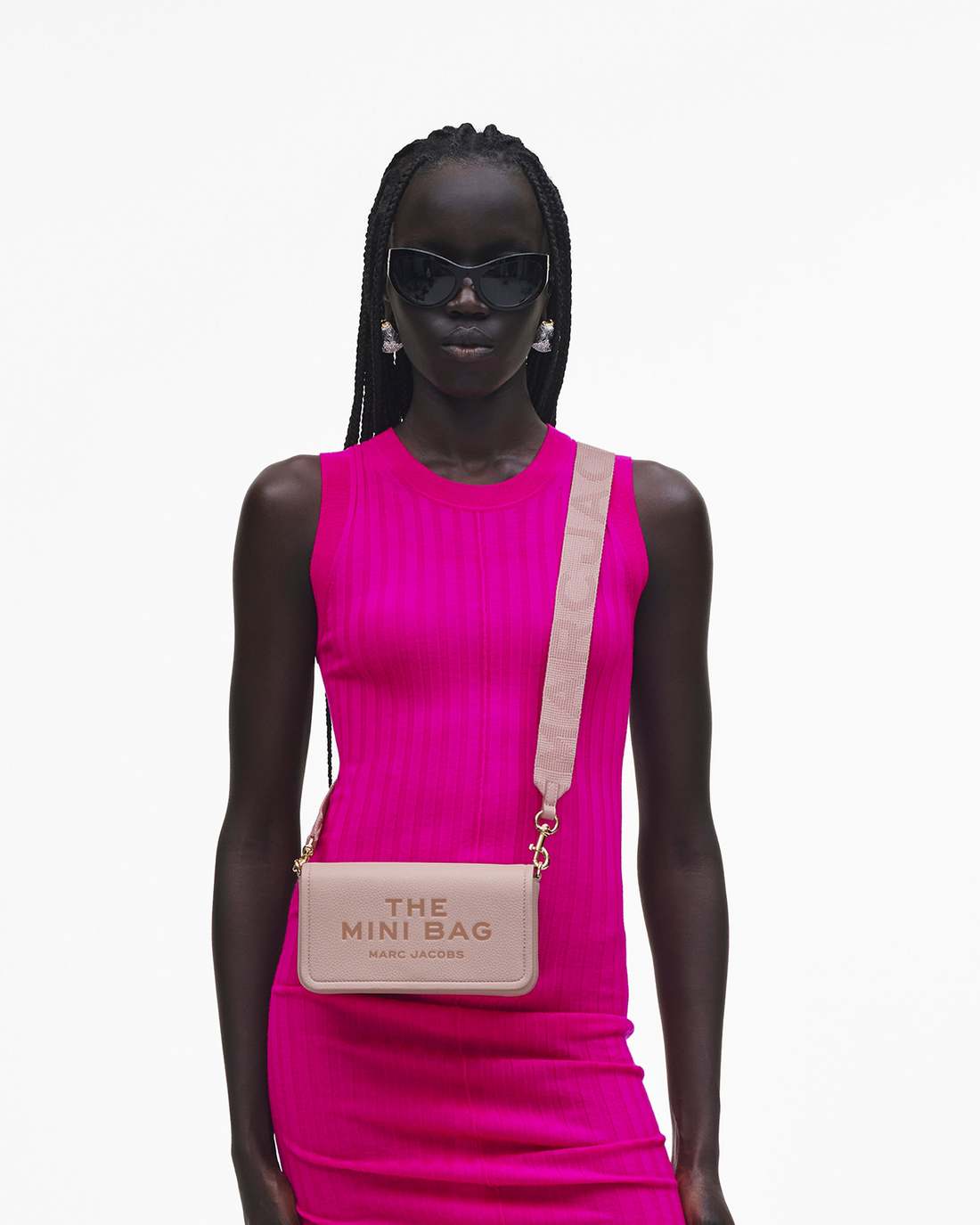Marc Jacobs The Leather Mini Bag Rose