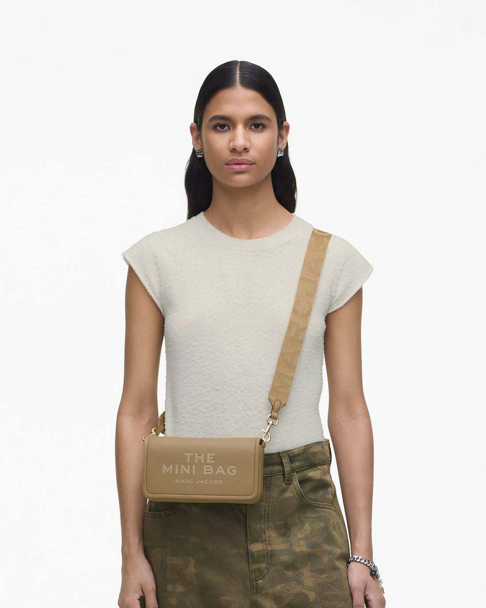 Marc Jacobs The Leather Mini Bag Camel