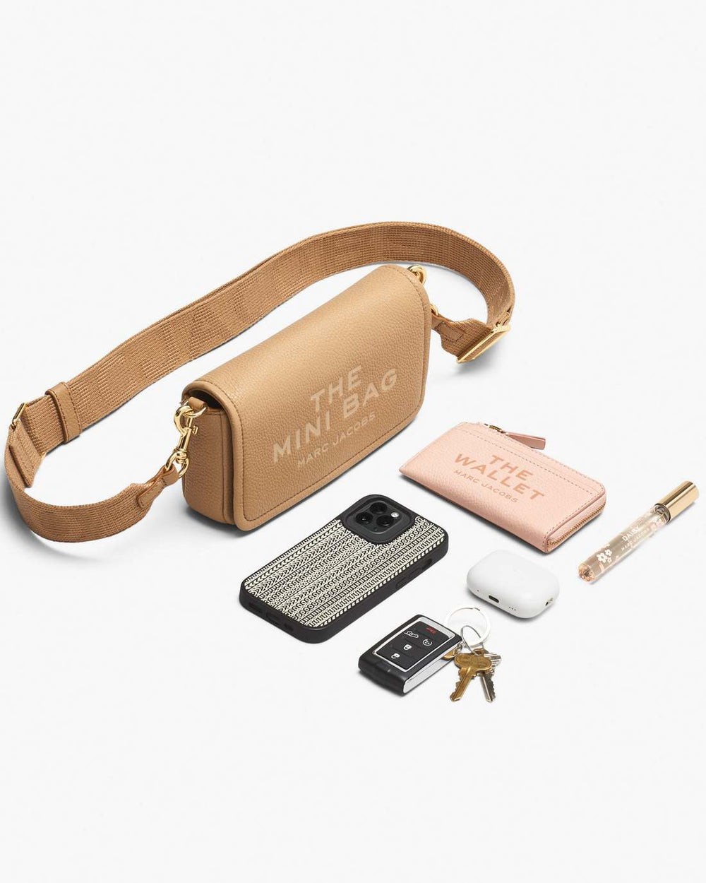 Marc Jacobs The Leather Mini Bag Camel