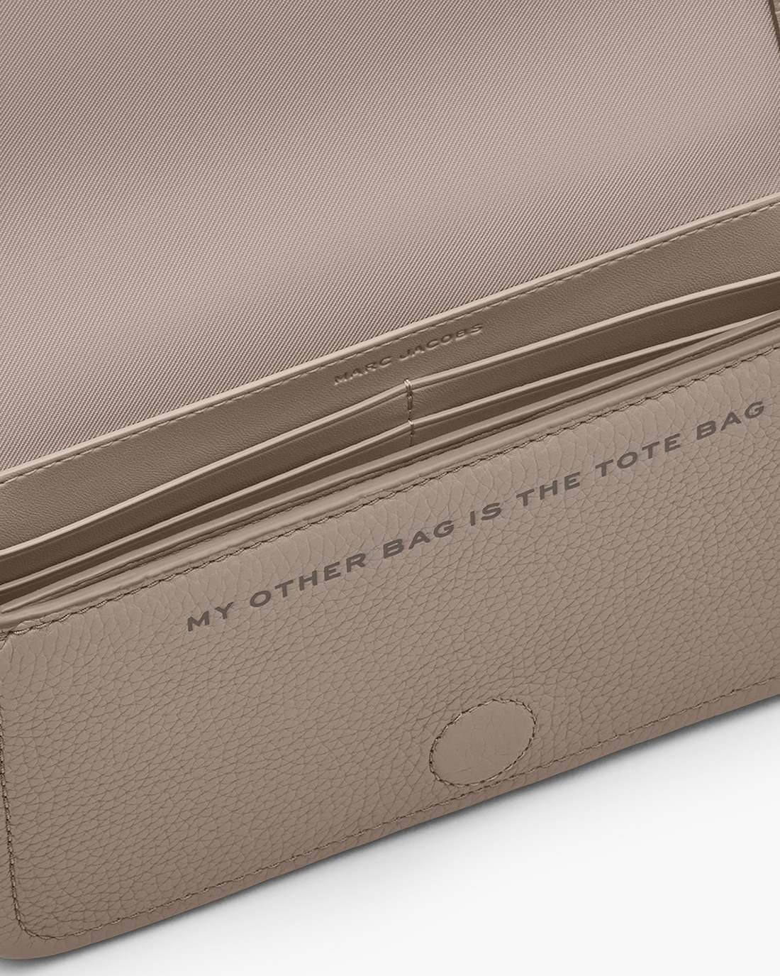 Marc Jacobs The Leather Mini Bag Cement