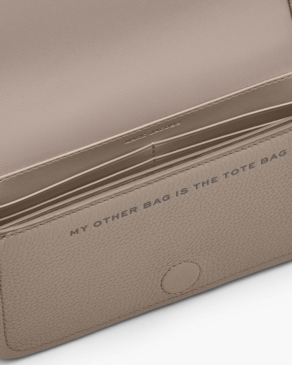 Marc Jacobs The Leather Mini Bag Cement