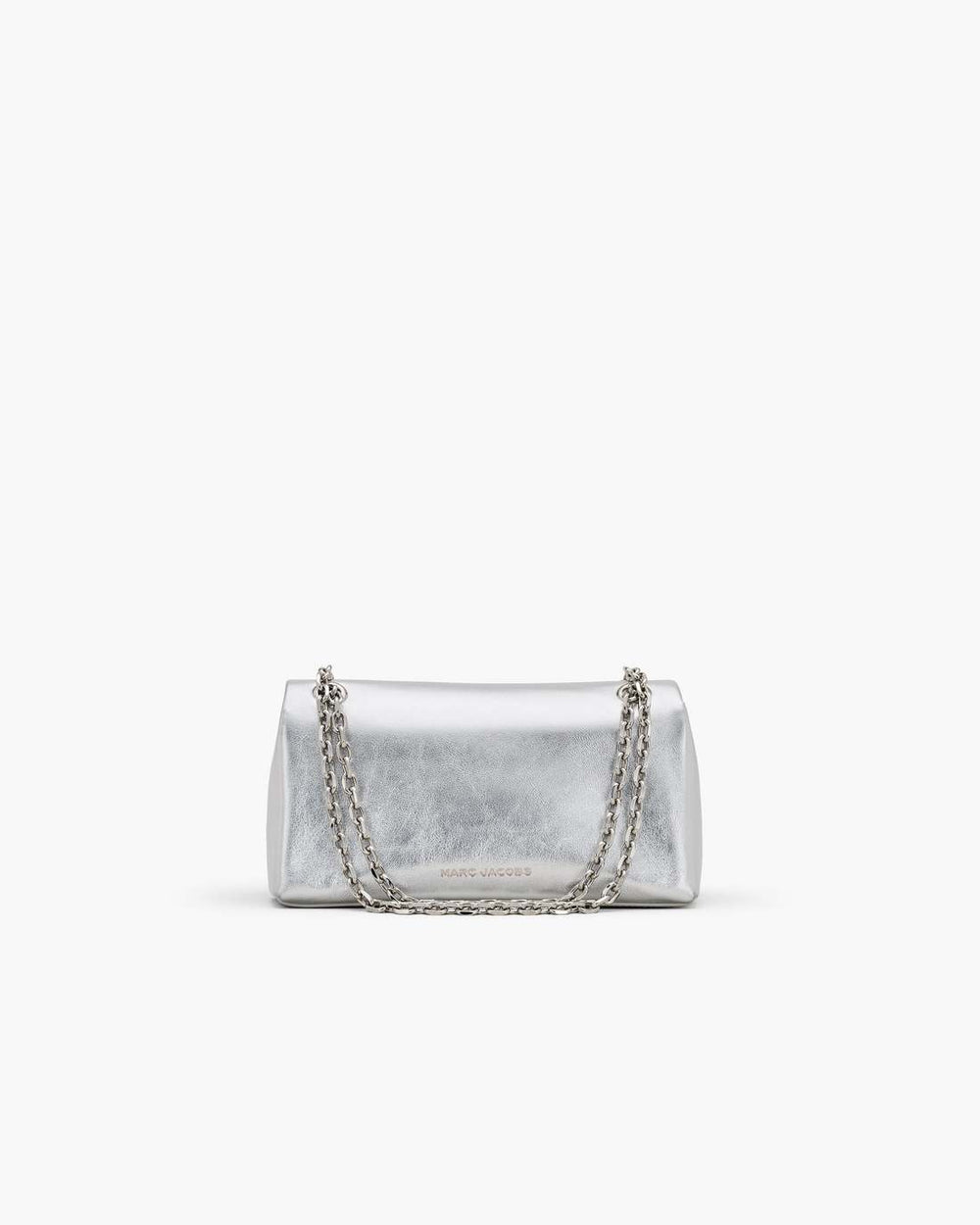 Marc Jacobs The Metallic Dual Chain Mini Bag Silver