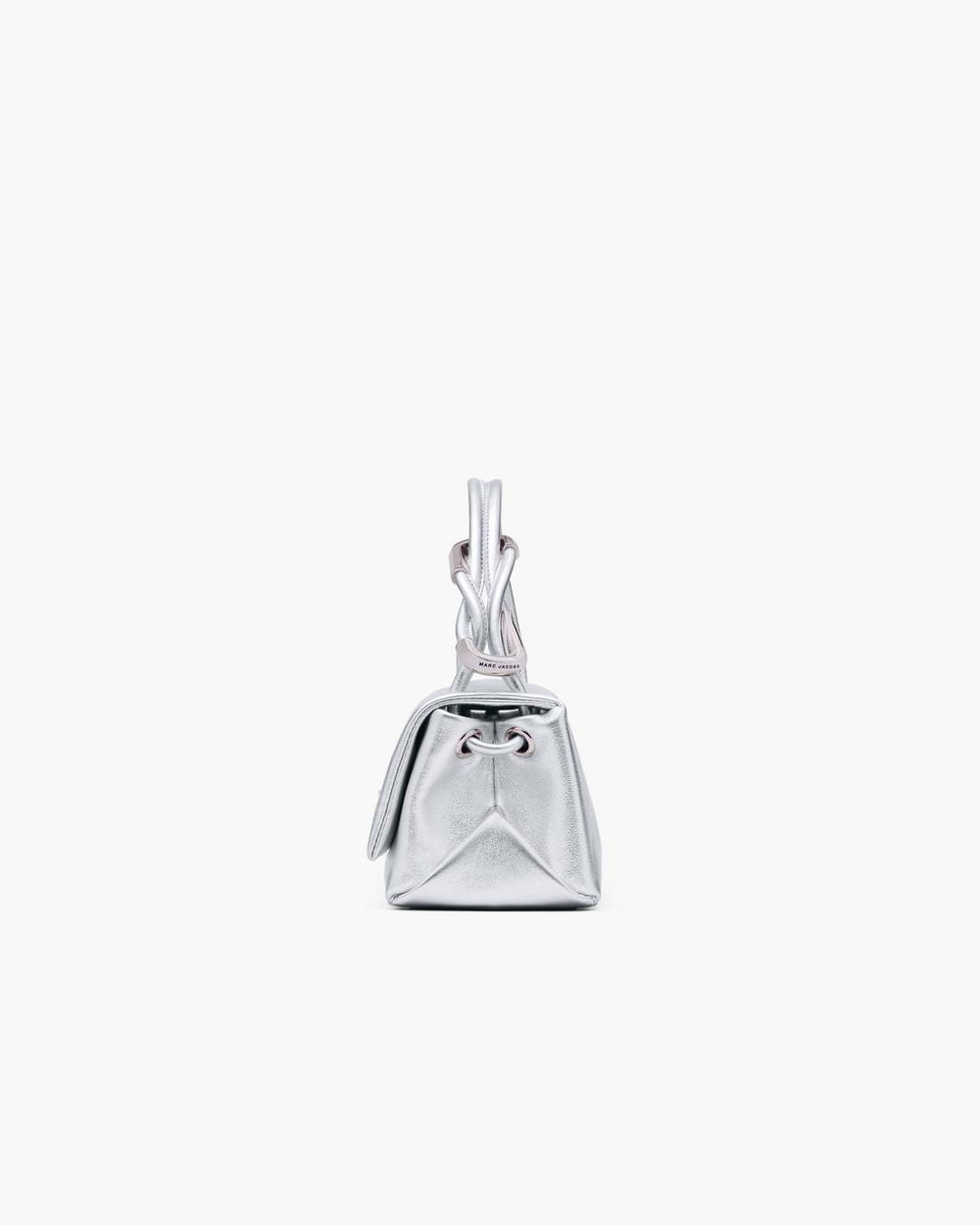Marc Jacobs The Metallic Mini Dual Bag Silver