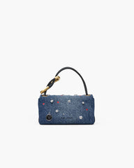 Marc Jacobs The Trinket Charm Denim Mini Dual Bag Medium Wash Multi