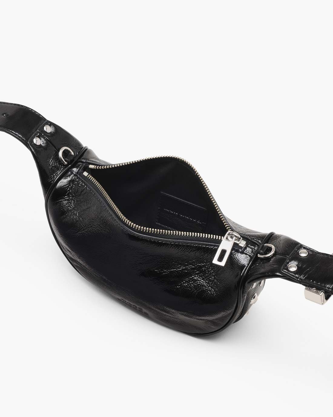 Marc Jacobs The Crinkle Patent Party Bag Black