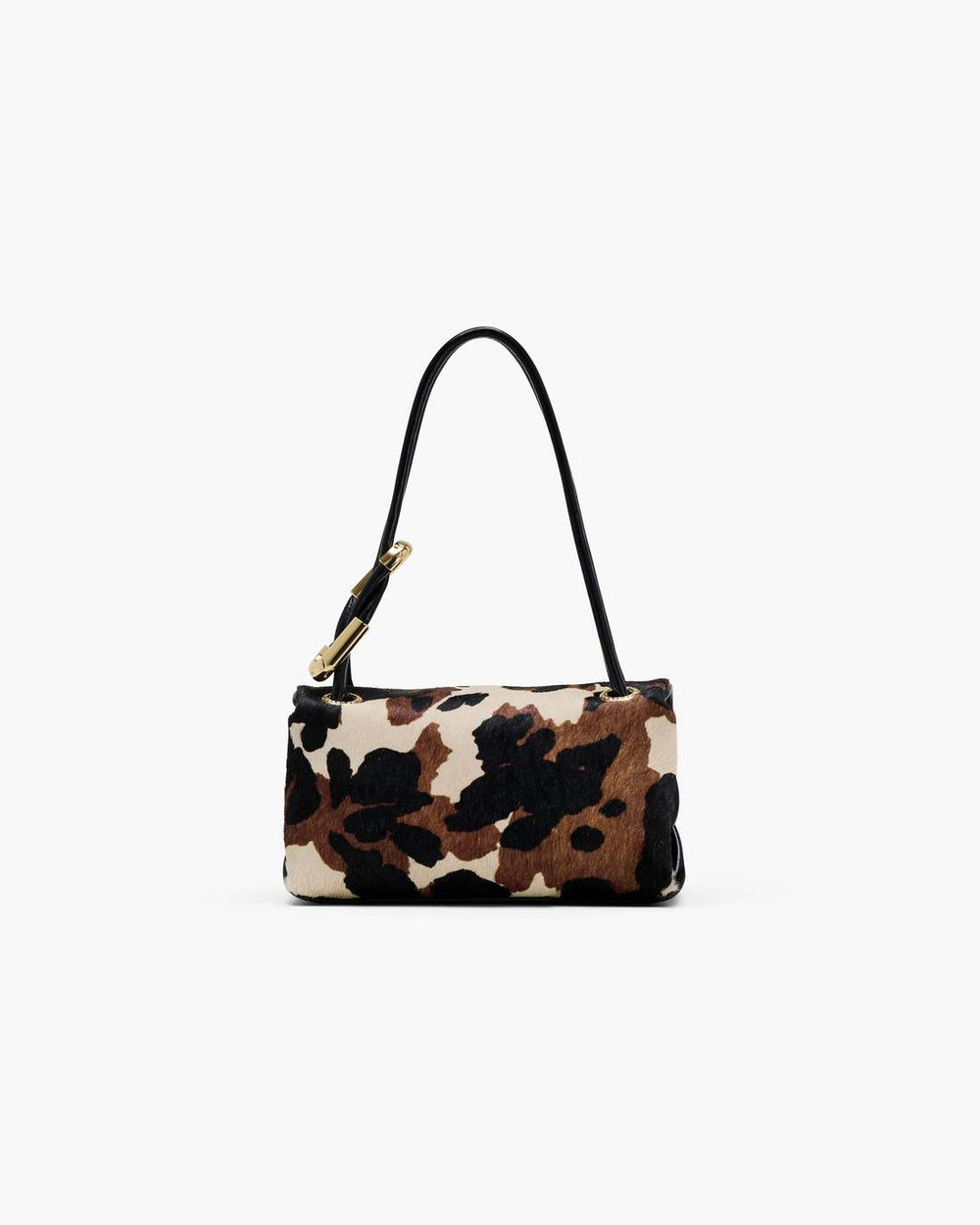 Marc Jacobs The Cow Haircalf Mini Dual Shoulder Bag Mocha Multi