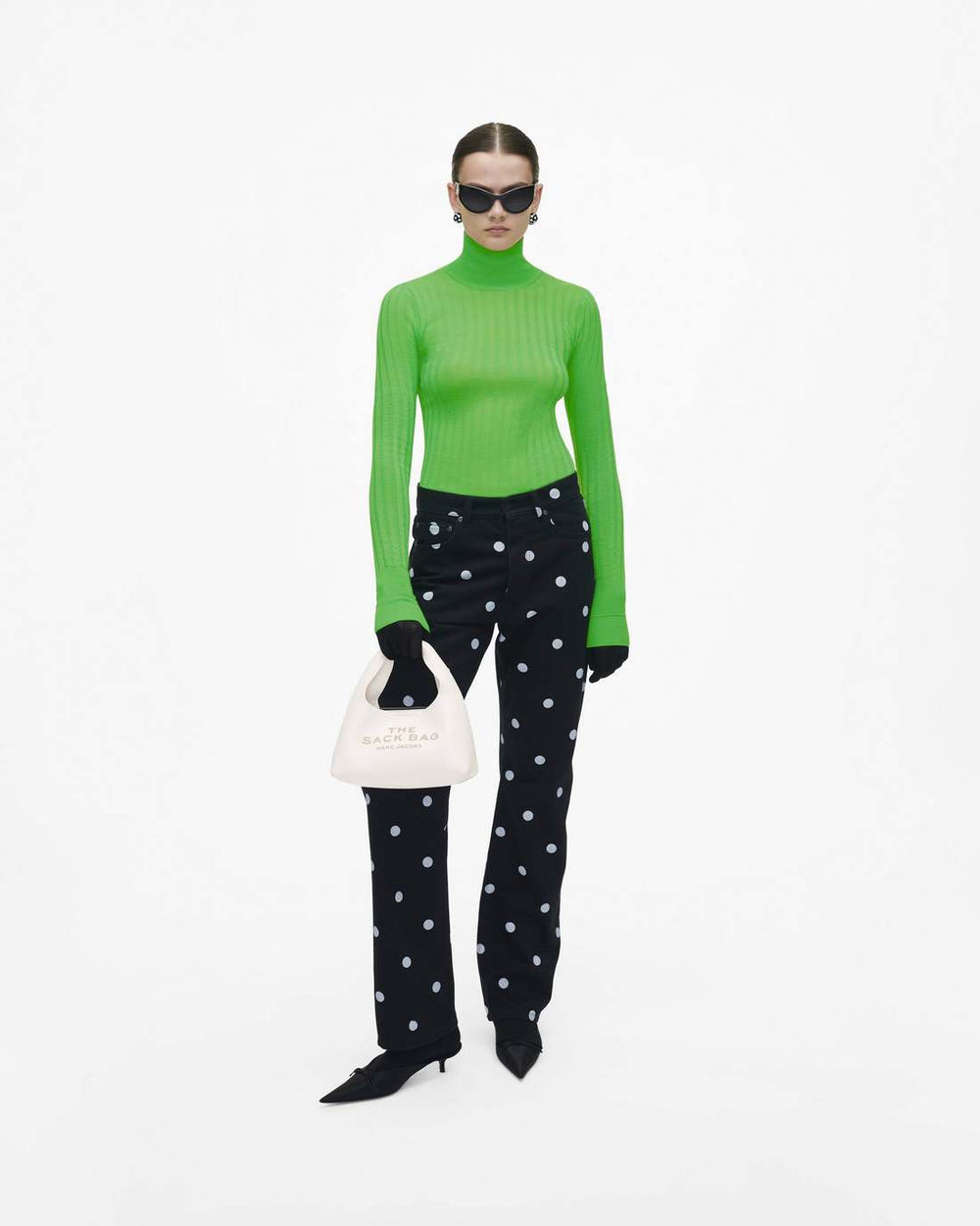 Marc Jacobs The Mini Sack Bag White