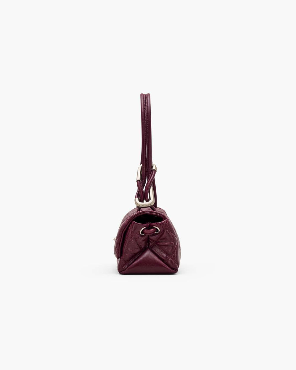Marc Jacobs The Quilted Mini Dual Shoulder Bag Dark Plum