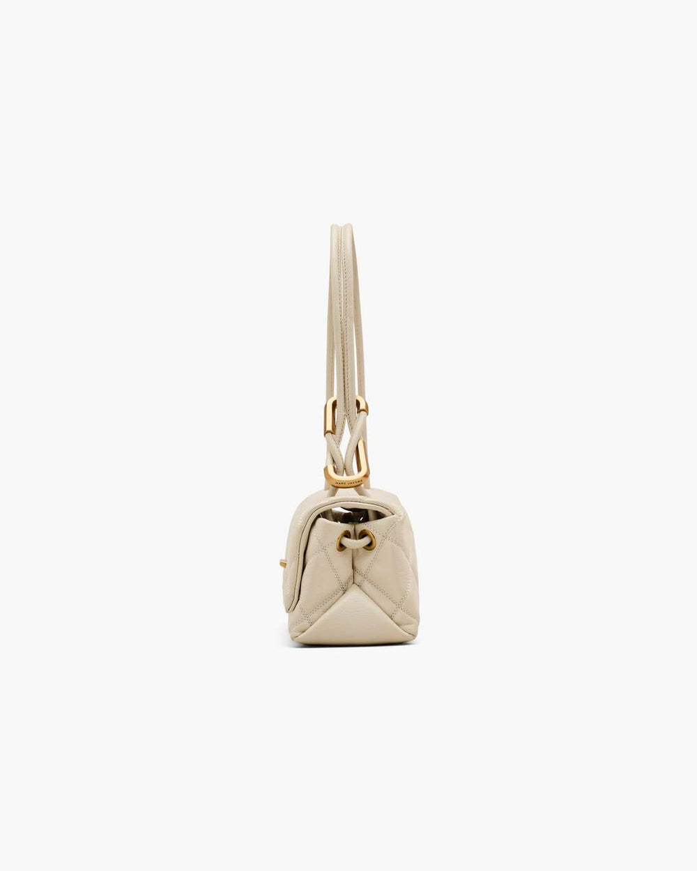 Marc Jacobs The Quilted Mini Dual Shoulder Bag Cloud White